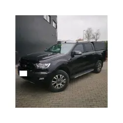 Hardtop Explorer noir strié Double Cabine Ford Ranger 2012-2022 Alu-Cab